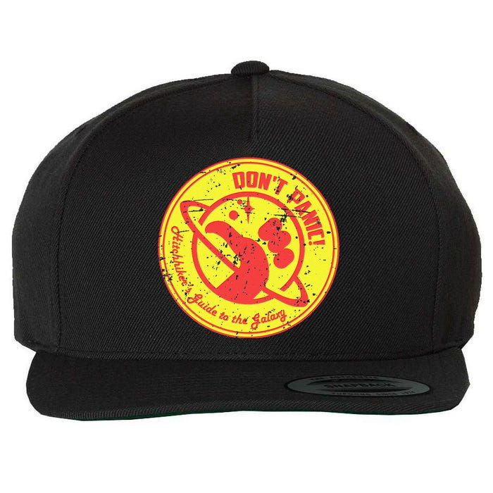 Hitchhikers Guide Wool Snapback Cap