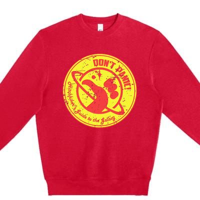 Hitchhikers Guide Premium Crewneck Sweatshirt