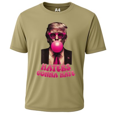 Haters Gonna Hate Funny Trump Bubble Gum Donald Trump 2024 Gift Performance Shirt