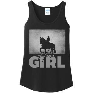 Horse Girl Horseback Riding Horse Ladies Essential Tank