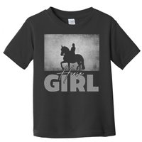 Horse Girl Horseback Riding Horse Toddler T-Shirt