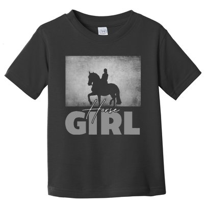 Horse Girl Horseback Riding Horse Toddler T-Shirt