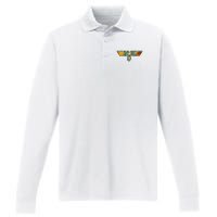 HOP GUN Performance Long Sleeve Polo