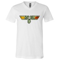 HOP GUN V-Neck T-Shirt