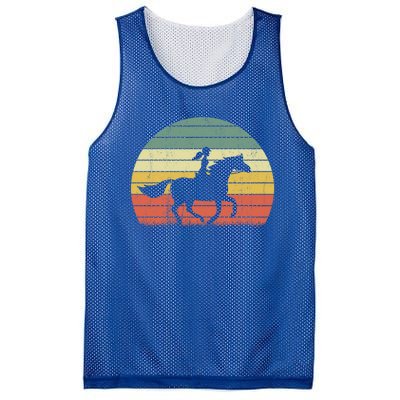 Horse Gift Horseback Riding Equestrian Gift Mesh Reversible Basketball Jersey Tank