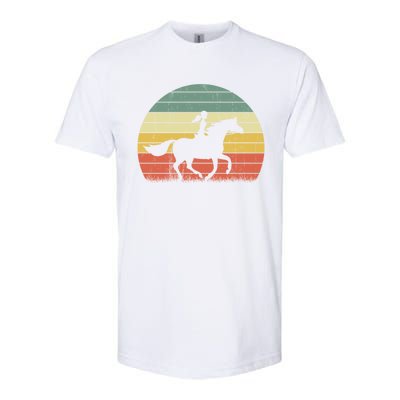 Horse Gift Horseback Riding Equestrian Gift Softstyle CVC T-Shirt