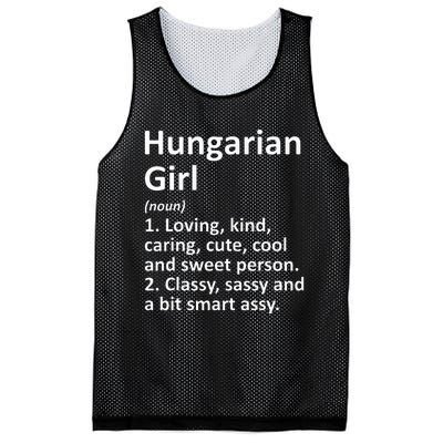 HUNGARIAN GIRL HUNGARY Gift Funny Country Home Roots Descent Mesh Reversible Basketball Jersey Tank