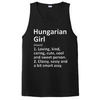 HUNGARIAN GIRL HUNGARY Gift Funny Country Home Roots Descent PosiCharge Competitor Tank