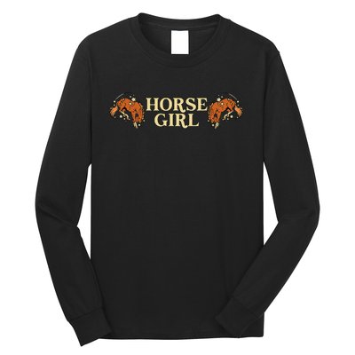 Horse Girl Long Sleeve Shirt