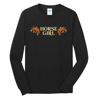 Horse Girl Tall Long Sleeve T-Shirt