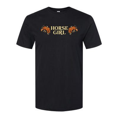 Horse Girl Softstyle CVC T-Shirt