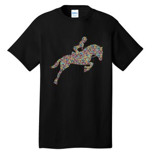 Horse Girl Horseback Riding Tall T-Shirt