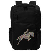 Horse Girl Horseback Riding Impact Tech Backpack