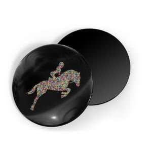 Horse Girl Horseback Riding Magnet