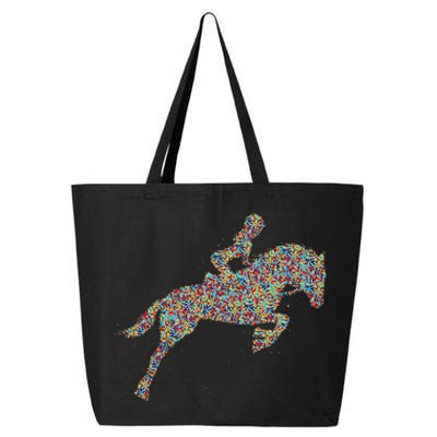 Horse Girl Horseback Riding 25L Jumbo Tote