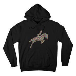 Horse Girl Horseback Riding Tall Hoodie