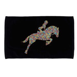 Horse Girl Horseback Riding Microfiber Hand Towel