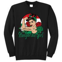 Hungarian Girl Hungary Woman Magyar Flag Sweatshirt