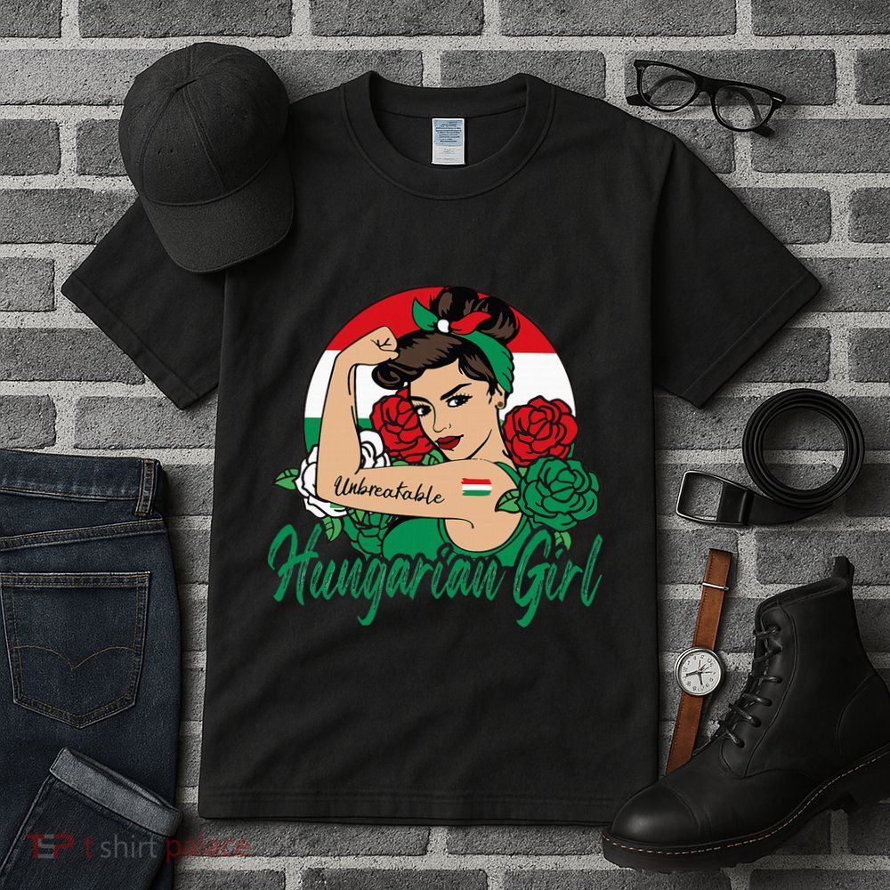Hungarian Girl Hungary Woman Magyar Flag Tall T-Shirt