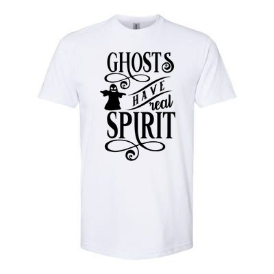 Halloween Ghosts Have Real Spirit October 31 Cool Gift Softstyle® CVC T-Shirt