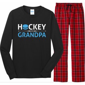 Hockey Grandpa Long Sleeve Pajama Set