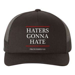 Haters Gonna Hate Proverbs 98 Funny Bible Nine Eight Yupoong Adult 5-Panel Trucker Hat