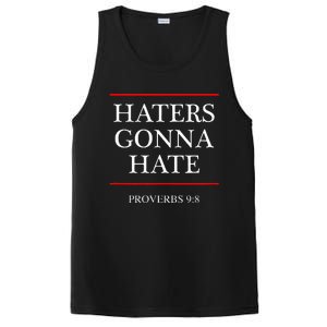 Haters Gonna Hate Proverbs 98 Funny Bible Nine Eight PosiCharge Competitor Tank