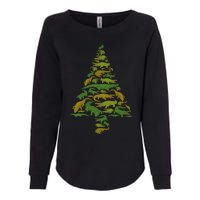 Hilarious Gator Holiday Festive Reptile Xmas Womens California Wash Sweatshirt