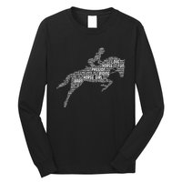 Horse Girl Horseback Riding Women Long Sleeve Shirt