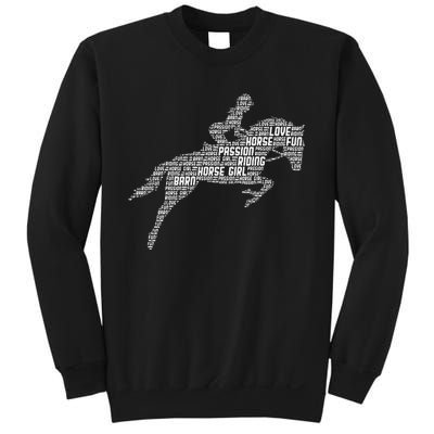 Horse Girl Horseback Riding Women Sweatshirt