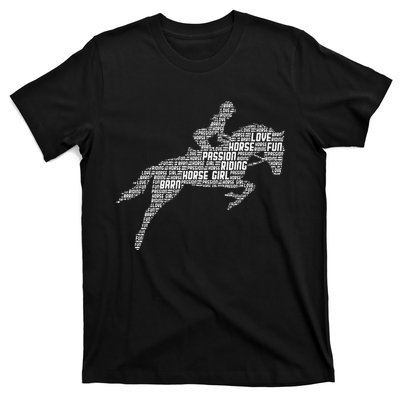 Horse Girl Horseback Riding Women T-Shirt