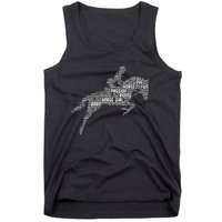 Horse Girl Horseback Riding Women Tank Top