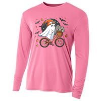 Halloween Ghost Cooling Performance Long Sleeve Crew