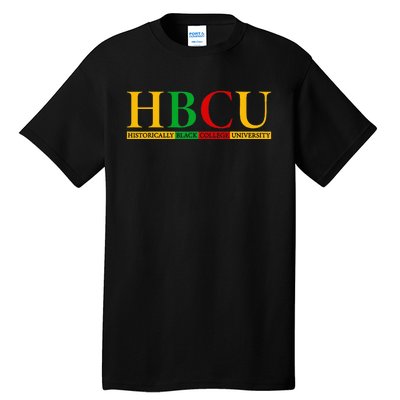 HBCU Grad History Historical Black College Graduate Tall T-Shirt