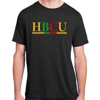 HBCU Grad History Historical Black College Graduate Adult ChromaSoft Performance T-Shirt