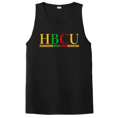 HBCU Grad History Historical Black College Graduate PosiCharge Competitor Tank