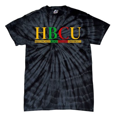 HBCU Grad History Historical Black College Graduate Tie-Dye T-Shirt