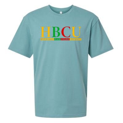 HBCU Grad History Historical Black College Graduate Sueded Cloud Jersey T-Shirt