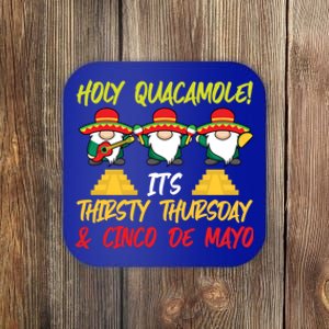 Holy Guacamole It's Thirsty Thursday And Cinco De Mayo Gift Coaster