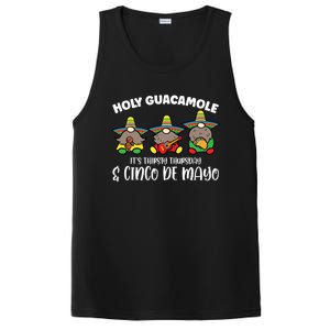 Holy Guacamole It's Thirsty Thursday And Cinco De Mayo Cool Gift PosiCharge Competitor Tank