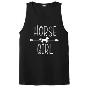 Horse Girl I Love My Horses Riding Equestrian Women Gifts PosiCharge Competitor Tank