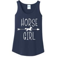 Horse Girl I Love My Horses Riding Equestrian Women Gifts Ladies Essential Tank