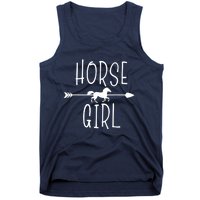 Horse Girl I Love My Horses Riding Equestrian Women Gifts Tank Top