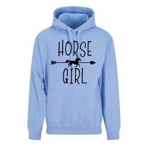 Horse Girl I Love My Horses Riding Equestrian Women Gifts Unisex Surf Hoodie