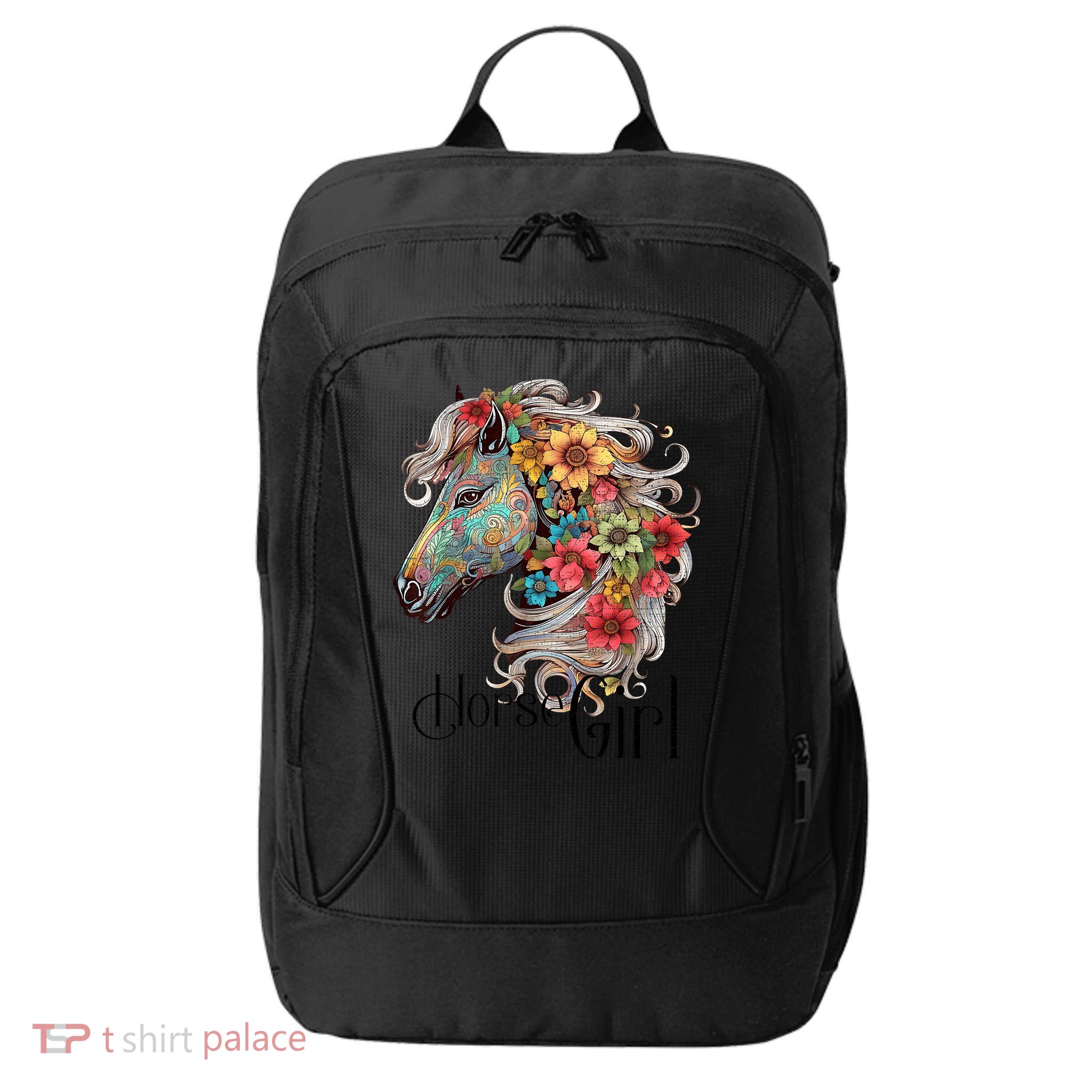 Horse Girl Just A Girl Who Loves Horses Horseback Riding City Backpack