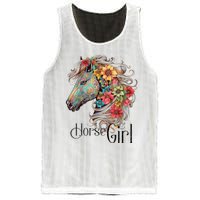 Horse Girl Just A Girl Who Loves Horses Horseback Riding Mesh Reversible Basketball Jersey Tank