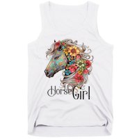 Horse Girl Just A Girl Who Loves Horses Horseback Riding Tank Top