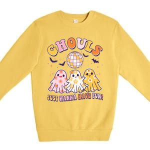 Halloween Ghouls Just Wanna Have Fun Premium Crewneck Sweatshirt