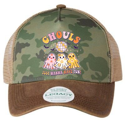 Halloween Ghouls Just Wanna Have Fun Legacy Tie Dye Trucker Hat