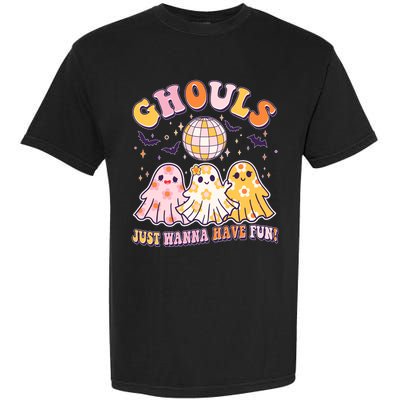 Halloween Ghouls Just Wanna Have Fun Garment-Dyed Heavyweight T-Shirt